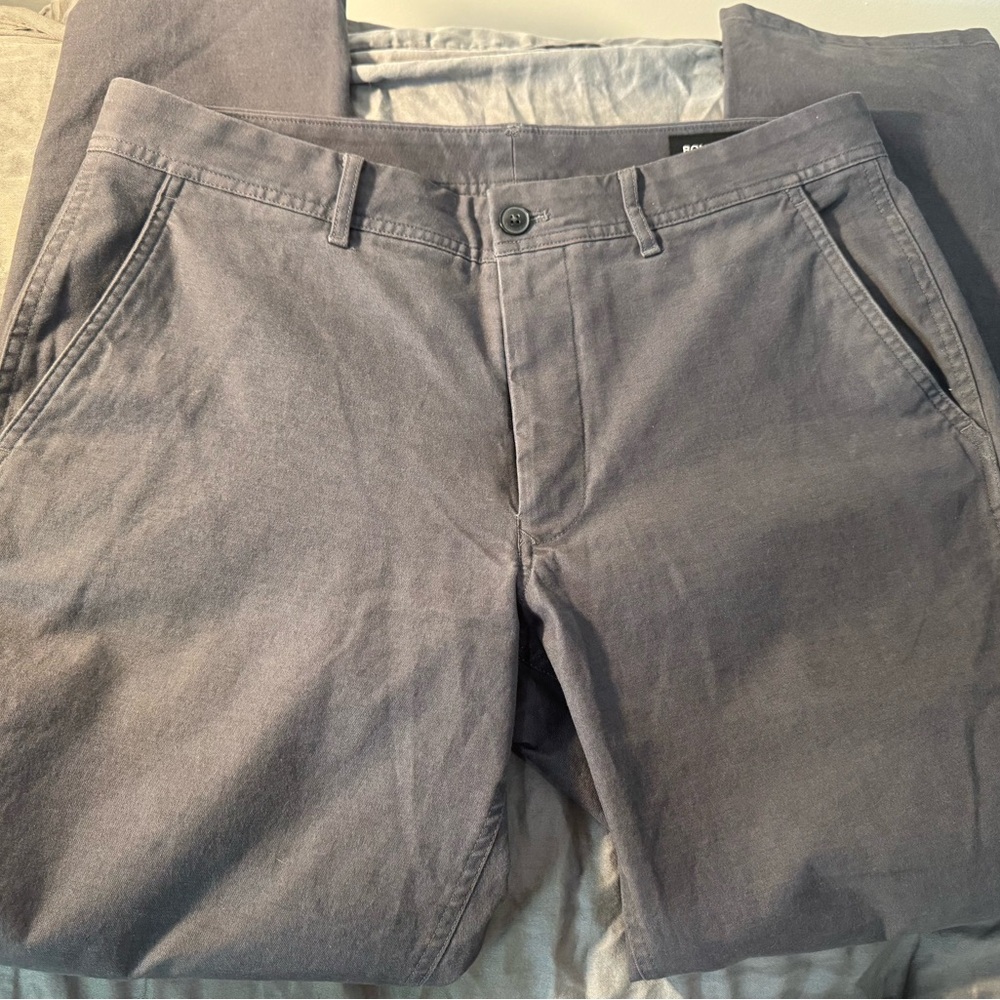 Bonobos athletic fit chinos men’s gray size 34/32